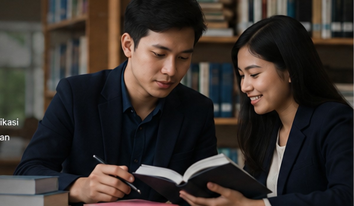 Mahasiswa menyusun karya ilmiah